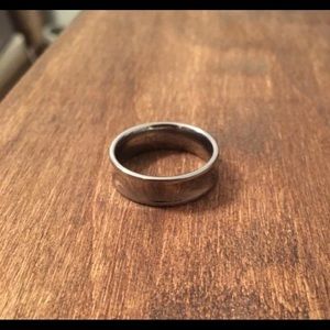 Wedding band Men's Tungsten Size 11